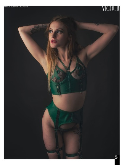 VIGOUR MAGAZINE Nude & Boudoir | July 2025 | Issue 05, page 5