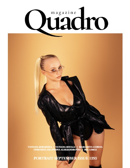 QUADRO MAGAZINE - PORTRAIT SEPTEMBER (Vol 1293), page 1