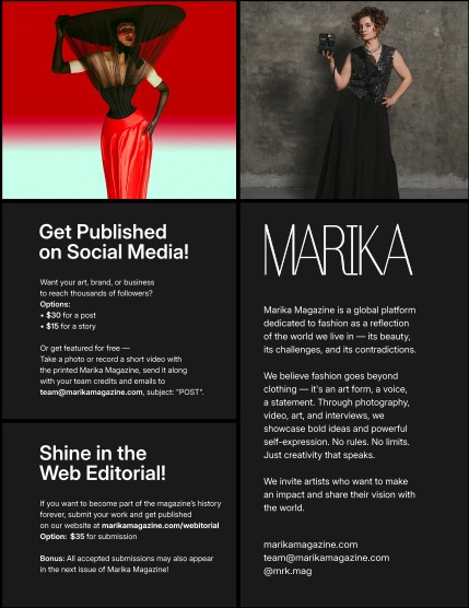MARIKA MAGAZINE SENSE. VIEW. STYLE (ISSUE 5985 - OCTOBER), page 2