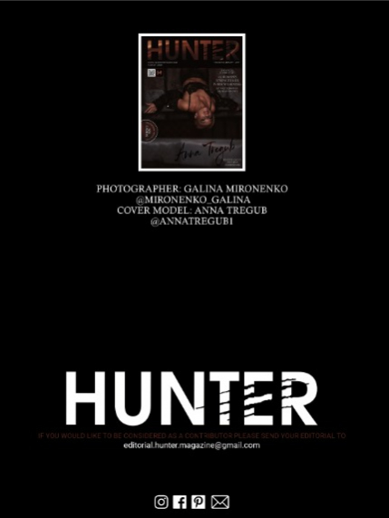 The HUNTER Magazine Fashion | Beauty | Art issue August 2025, page 2