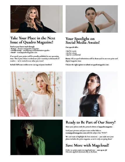 QUADRO MAGAZINE - FASHION & GLAMOUR JANUARY (Vol 1428), page 3