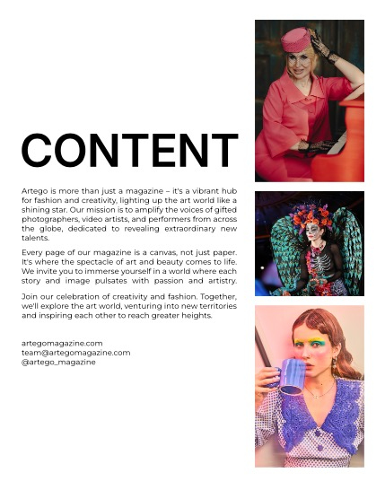 ARTEGO MAGAZINE - FASHION & GLAMOUR APRIL ISSUE 784, page 2