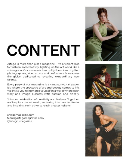 ARTEGO MAGAZINE - PORTRAIT APRIL ISSUE 806, page 2