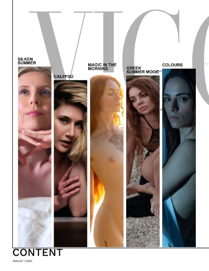 VIGOUR MAGAZINE The Nude & Boudoir | August 2025 | Issue 02, page 2