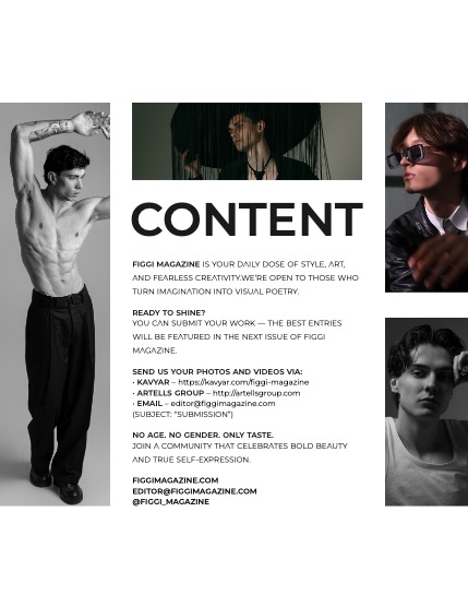 FIGGI MAGAZINE - MEN NOVEMBER (Vol 1866), page 3