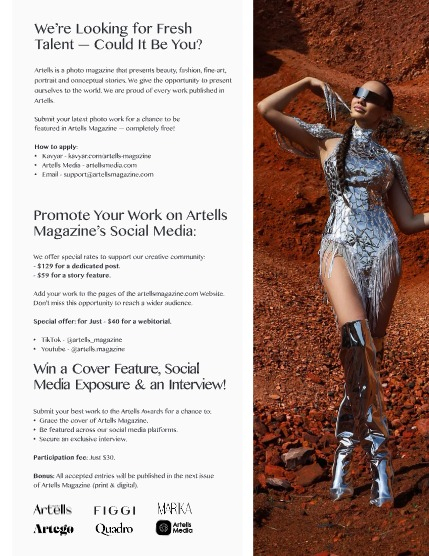 ARTELLS MAGAZINE - FANTASY & AI AUGUST (Vol 4205), page 3