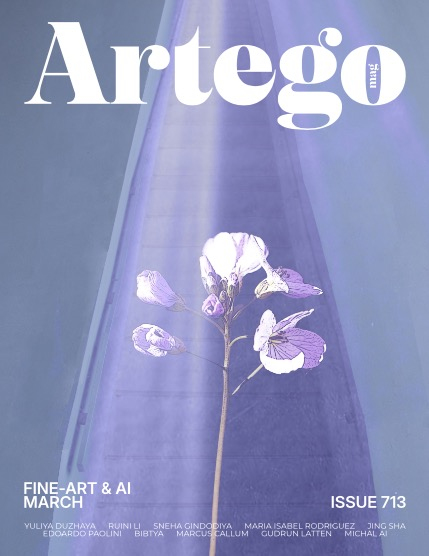 ARTEGO MAGAZINE - FINE-ART & AI MARCH ISSUE 713, page 1