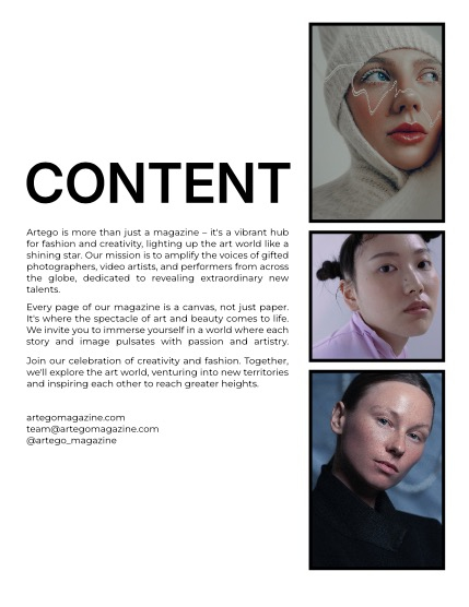 ARTEGO MAGAZINE - PORTRAIT JUNE ISSUE 906, page 2