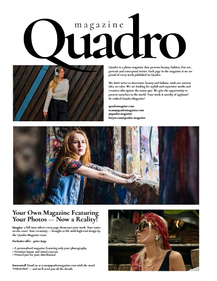 QUADRO MAGAZINE - PORTRAIT AUGUST (Vol 1265), page 2