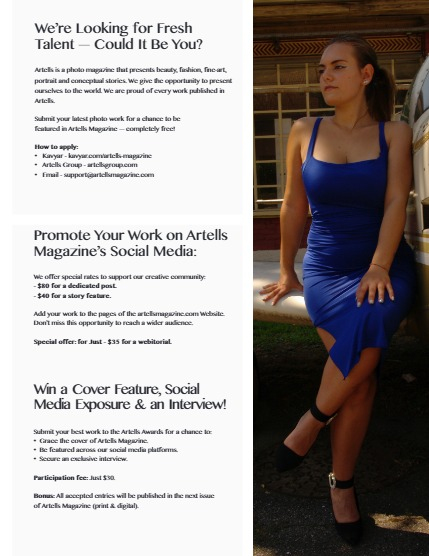 ARTELLS MAGAZINE - PORTRAIT SEPTEMBER (Vol 3591), page 3