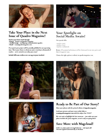 QUADRO MAGAZINE - PORTRAIT MAY (Vol 1610), page 3