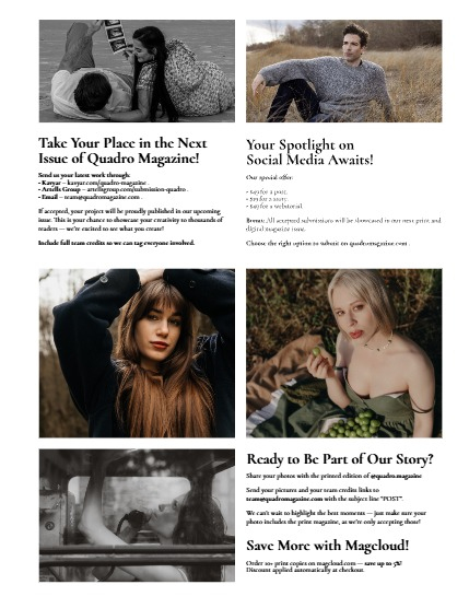 QUADRO MAGAZINE - PORTRAIT MAY (Vol 1598), page 3