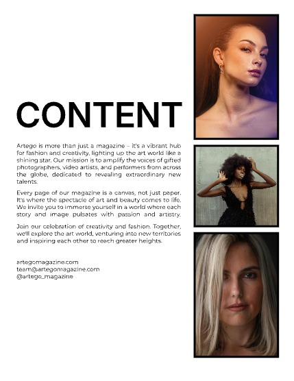 ARTEGO MAGAZINE - PORTRAIT MAY ISSUE 1362, page 2