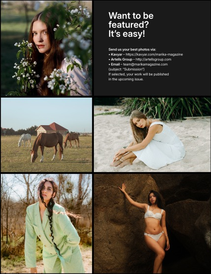 MARIKA MAGAZINE MAY - PORTRAIT ISSUE 5691, page 3
