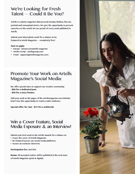 ARTELLS MAGAZINE - PORTRAIT JULY (Vol 3394), page 3
