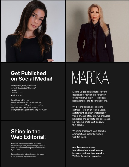 MARIKA MAGAZINE PORTRAIT (ISSUE 6381 - AUGUST), page 2
