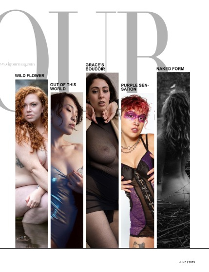 VIGOUR MAGAZINE Nude & Boudoir | June 2025 | Issue 05, page 3