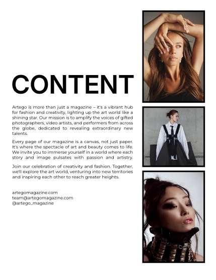 ARTEGO MAGAZINE - FASHION & GLAMOUR AUGUST ISSUE 1009, page 2