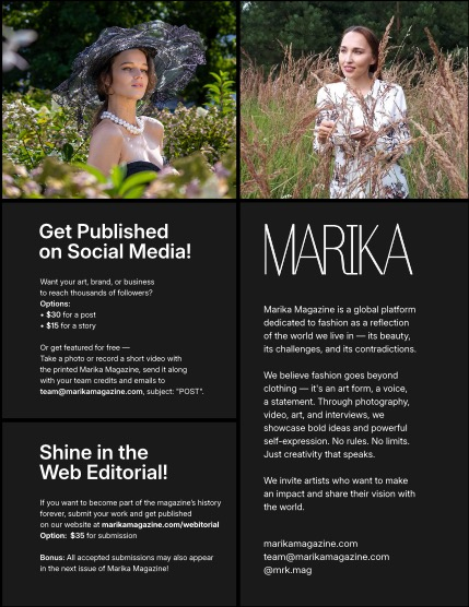 MARIKA MAGAZINE PORTRAIT (ISSUE 5930 - SEPTEMBER), page 2