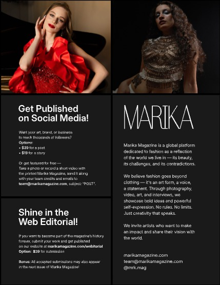MARIKA MAGAZINE PORTRAIT (ISSUE 6296 - MAY), page 2