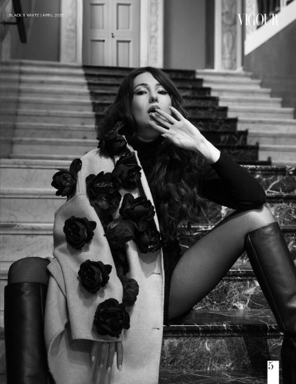 VIGOUR MAGAZINE Black And White | April 2025 | Issue 01, page 5