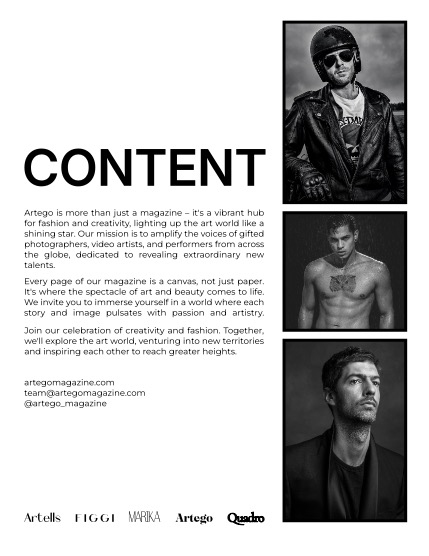 ARTEGO MAGAZINE - MEN MARCH ISSUE 1284, page 2
