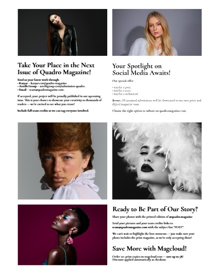 QUADRO MAGAZINE - BEAUTY & HAIR MAY (Vol 1572), page 3