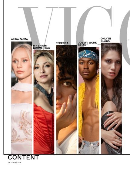 Вигор, журнал. Искусство стиль, октябрь 2026, выпуск 1 (VIGOUR MAGAZINE The Art of Style | October 2026 | Issue 01), page 2