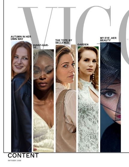 Вигор, журнал. Мода и красота, октябрь 2026, выпуск 15 (VIGOUR MAGAZINE The Fashion & Beauty | October 2026 | Issue 15), page 2