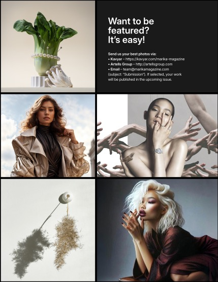 MARIKA MAGAZINE FINE-ART & AI (ISSUE 5767 - July), page 3