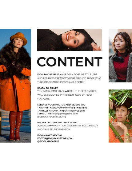 FIGGI MAGAZINE -PORTRAIT JANUARY (Vol 1978), page 3