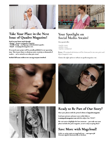 QUADRO MAGAZINE - PORTRAIT AUGUST (Vol 1706), page 3