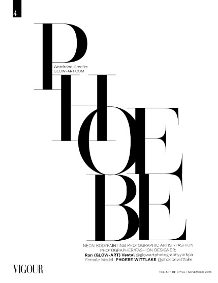 VIGOUR MAGAZINE The Art of Style | November 2025 | Issue 03, page 4