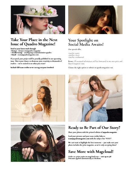 QUADRO MAGAZINE - PORTRAIT AUGUST (Vol 1705), page 3