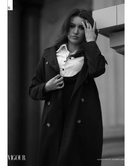 Вигор, журнал. Чёрно-белый выпуск, октябрь 2026, выпуск 1 (VIGOUR MAGAZINE The Black And White | October 2026 | Issue 01), page 8