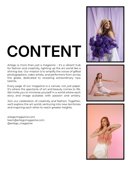 ARTEGO MAGAZINE - PORTRAIT JUNE ISSUE 907, page 2