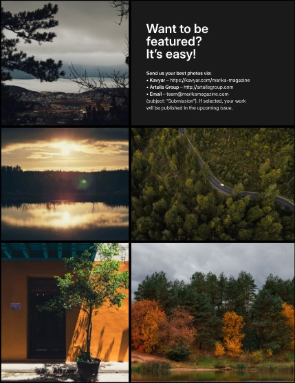 MARIKA MAGAZINE NATURE & TRAVELS (ISSUE 6082 - DECEMBER), page 3