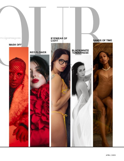 VIGOUR MAGAZINE Nude & Boudoir | April 2025 | Issue 01, page 3