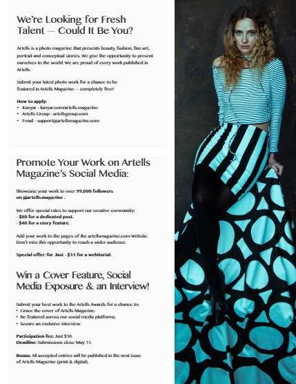 ARTELLS MAGAZINE - PORTRAIT JUNE (Vol 3326), page 3