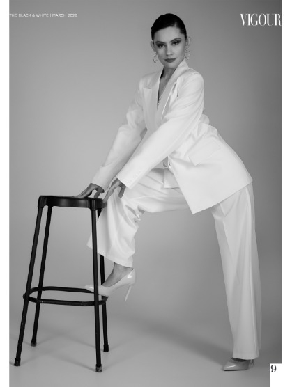 VIGOUR MAGAZINE The Black And White | March 2026 | Issue 01, page 9