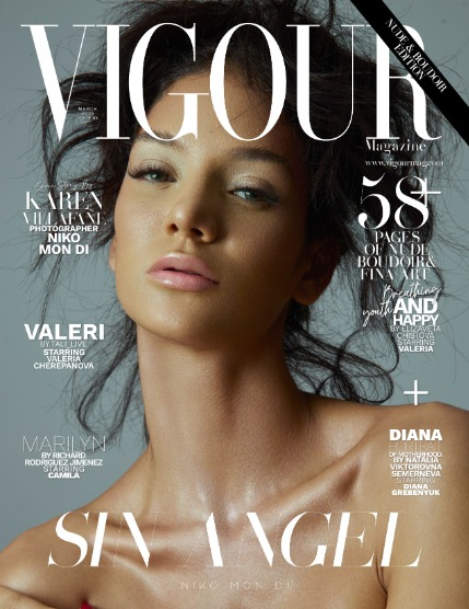 VIGOUR MAGAZINE Nude & Boudoir | March 2025 | Issue 03, page 1