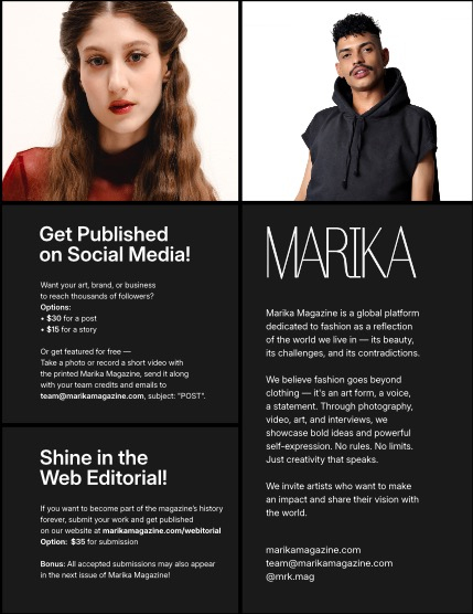 MARIKA MAGAZINE FASHION & GLAMOUR (ISSUE 5787 - JULY), page 2
