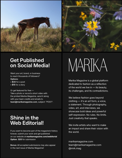 MARIKA MAGAZINE NATURE & TRAVELS (ISSUE 5829 - AUGUST), page 2