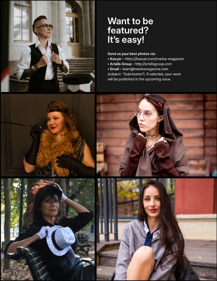 MARIKA MAGAZINE PORTRAIT (ISSUE 6054 - NOVEMBER), page 3