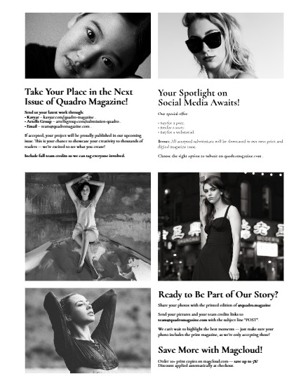 QUADRO MAGAZINE - PORTRAIT MAY (Vol 1601), page 3
