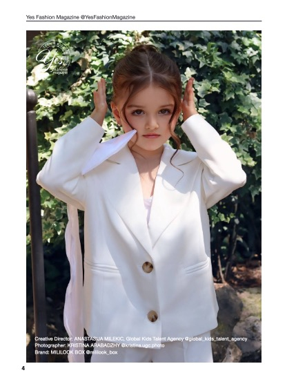 Yes Fashion Magazine, Issue #97, July 2026, Kids Teens Edition, page 4