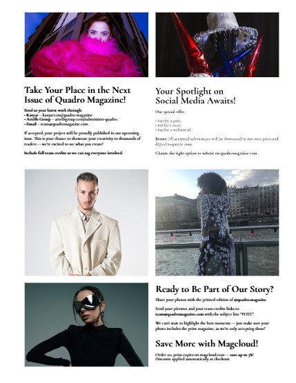 QUADRO MAGAZINE - FASHION & GLAMOUR AUGUST (Vol 1697), page 3