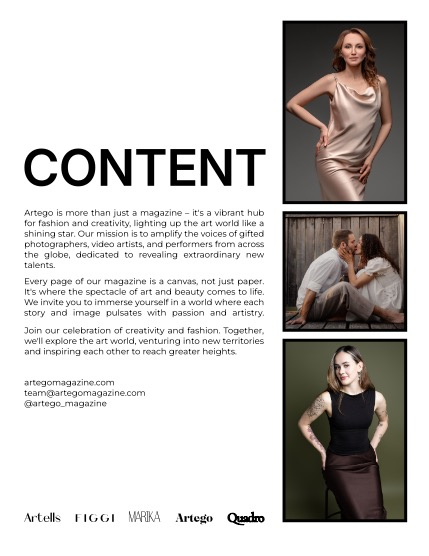 ARTEGO MAGAZINE - PORTRAIT SEPTEMBER ISSUE 1498, page 2