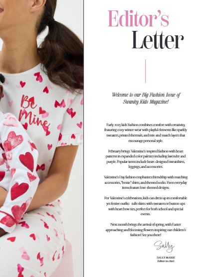 Swanky Kids Magazine - February 2025: The Big Fashion Issue, page 3