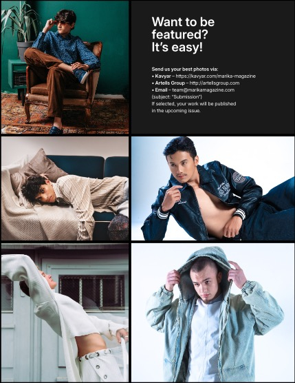 MARIKA MAGAZINE MEN (ISSUE 5716 - JUNE), page 3